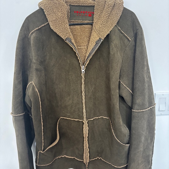 Velvet by Graham & Spencer Shona Sherpa Reversible Jacket | XXL | Excellent - Picture 1 of 3